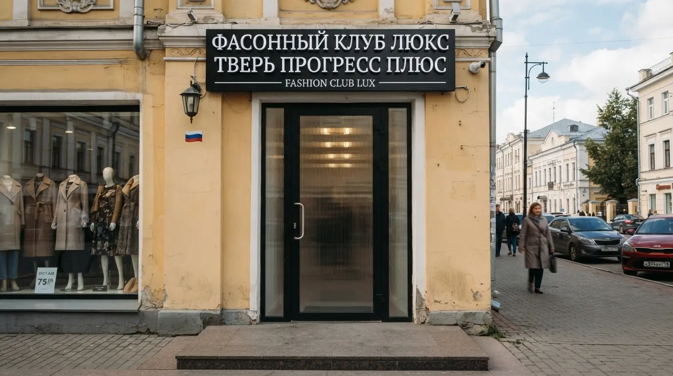 Стеклянные двери для магазина в магазине одежды