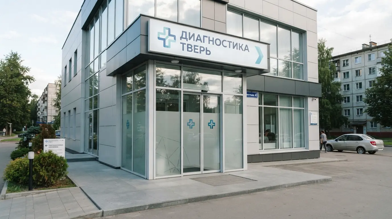 Стеклянные двери для магазина в медицинском центре